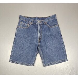 Vintage Levis 550 Jean Shorts Mens 33 Blue Denim Jorts Preppy Casual